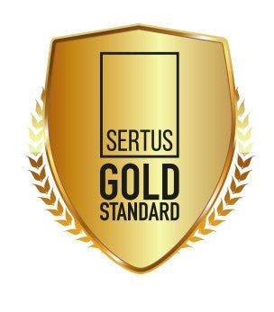 Sertus gold standard logo